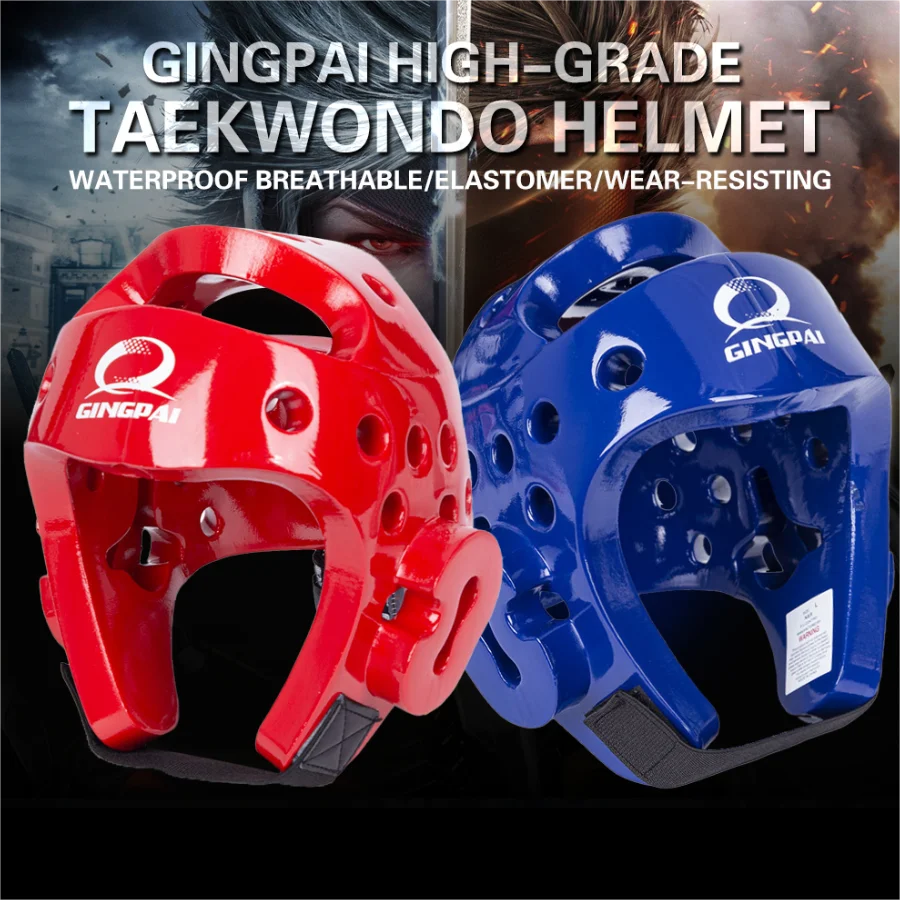 Pu Leather Sanda kick Boxing Head Guard Headgear Face Protector Sparring Gear Helmet karate muay thai taekwondo head protection