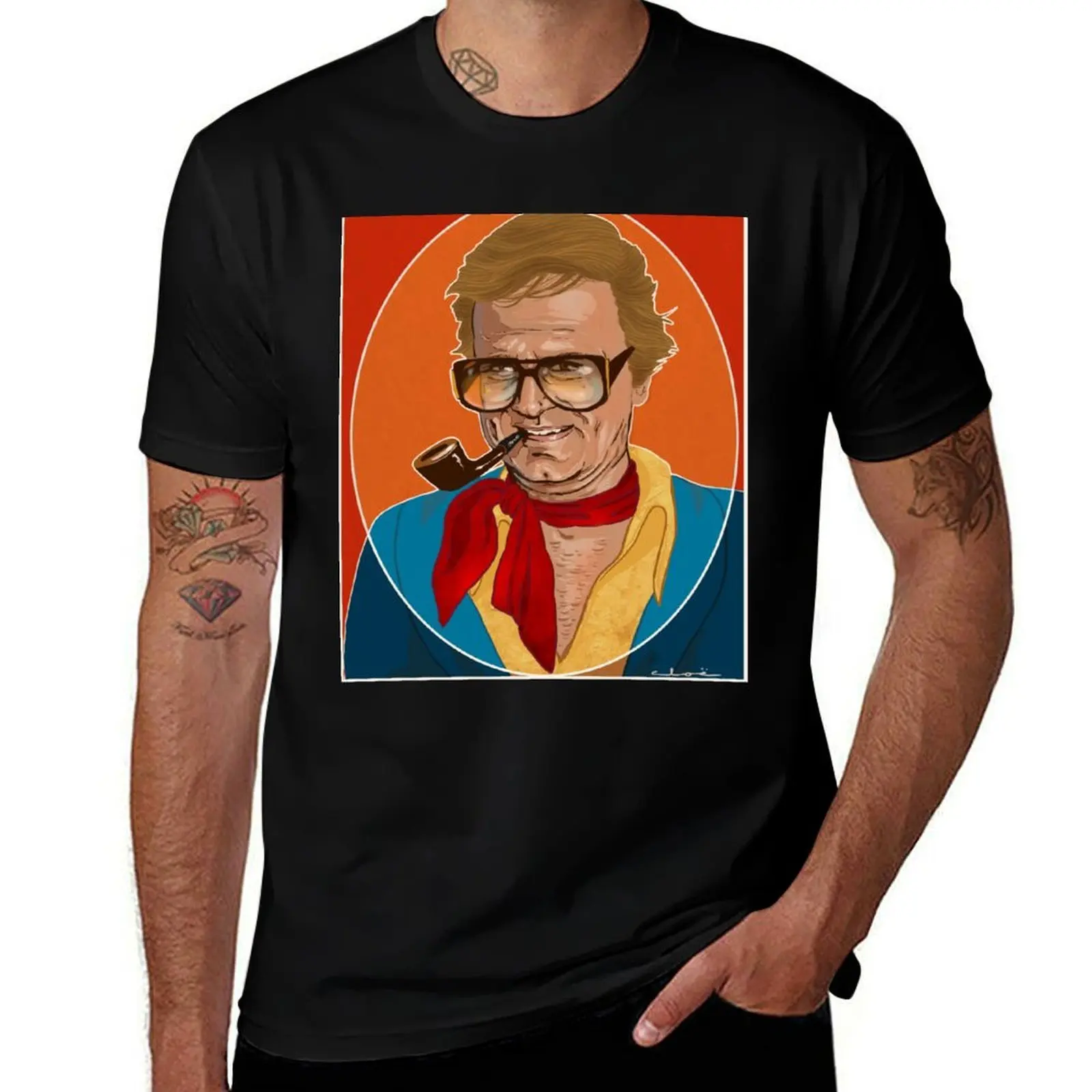 Charles Nelson Reilly T-Shirt Soft Durable Cotton T-Shirt