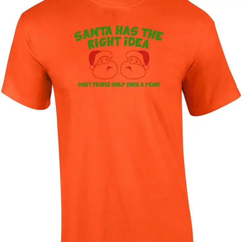 Santa Has The Right Idea T-Shirt