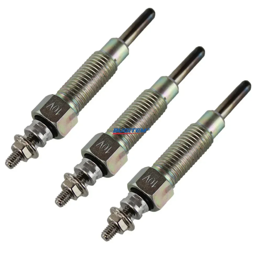 8-97106549-4 Engine Glow Plugs For Isuzu 3LB1 3LD1 4LB1 4LE1 Excavator Generator For Hitachi EX29 30 32 35 36 Minidigger Daewoo