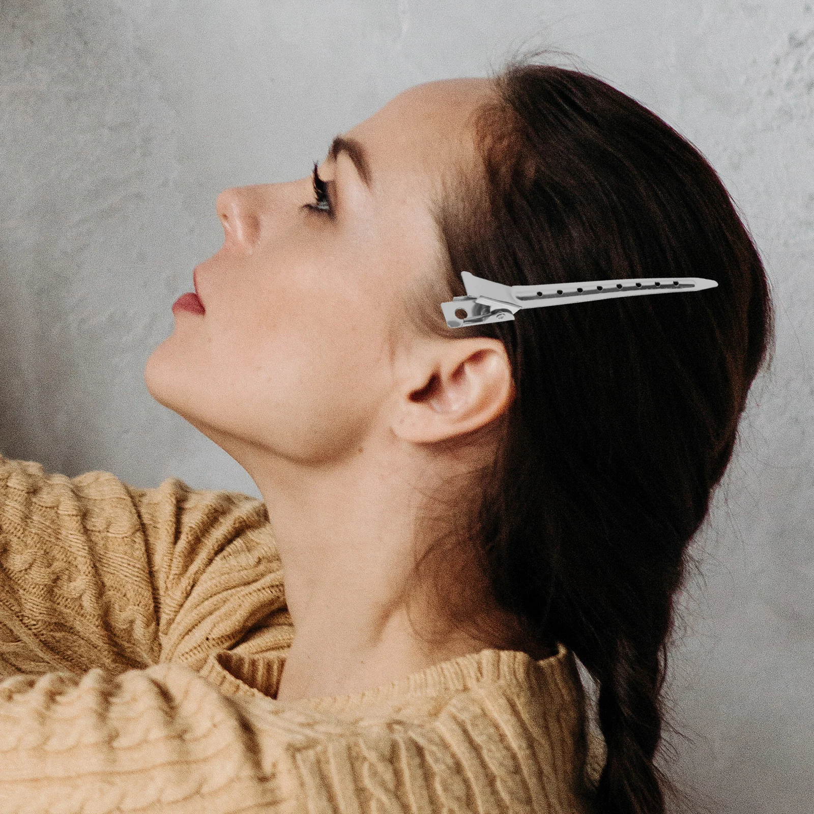 

20pcs Hairdressing Clips Styling Hairpins Alligator Clamps Durable Professional Hair Dividing Hair Styling Clips Tools
