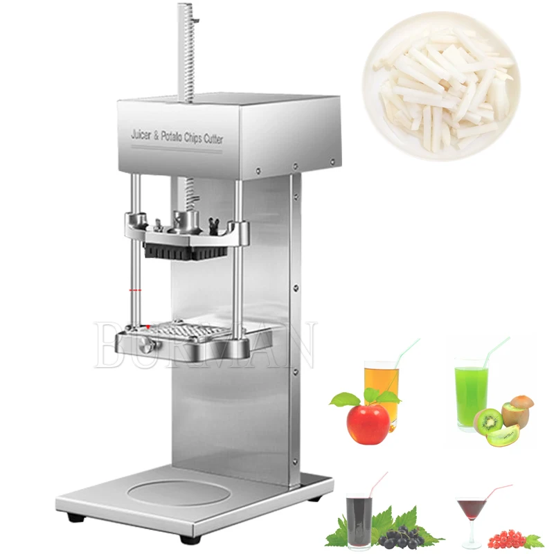 Electric Juicer    Commercial Fruit Squeezer Press    Potato Cutting Machine