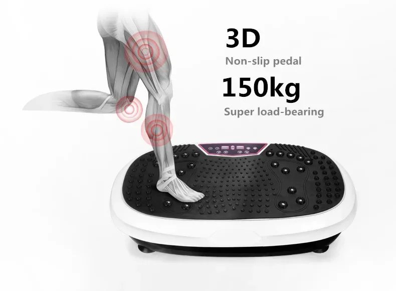 Home fitness fat burning vibration plate exercise machine 99 speed selection body slim vibrating board plate for weight loose