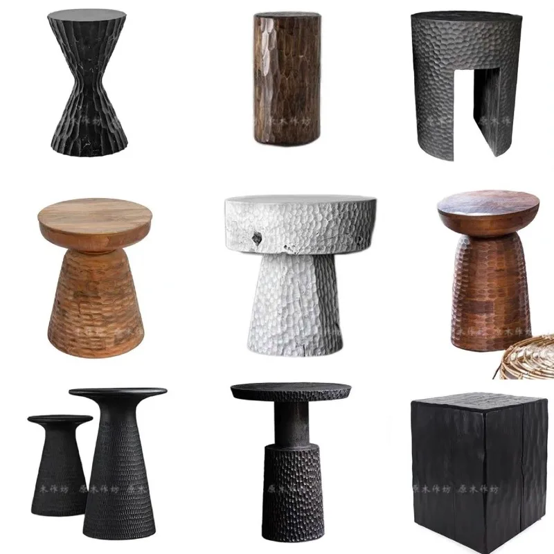 ابتكار الخشب بالكامل الأصلي وابي سابي تصميم كلاسيكي لطاولة القهوة الإبداعية لغرفة المعيشة B & B #2