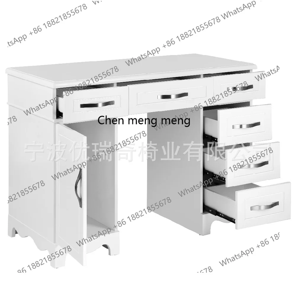 

Light luxury manicure table manicure table new simple modern manicure shop workbench white