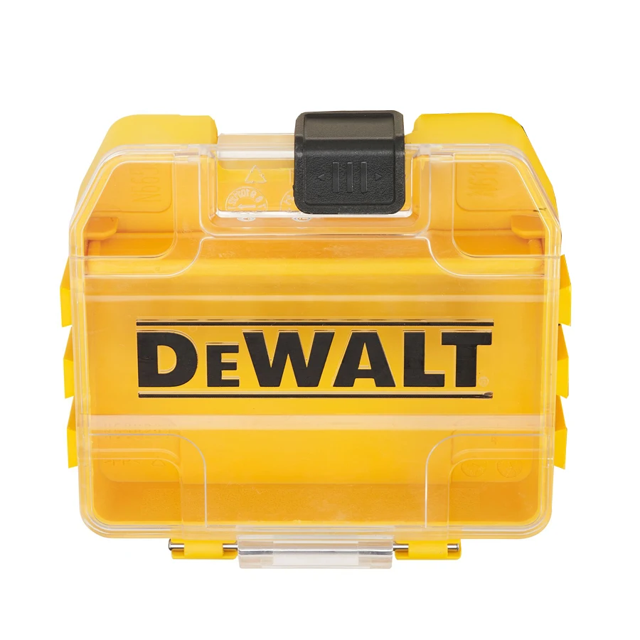 Dewalt DT70800 Screwdriver Bit Parts Storage Box Power Tool Accessories Tough Storage Case Bulk Tool Box