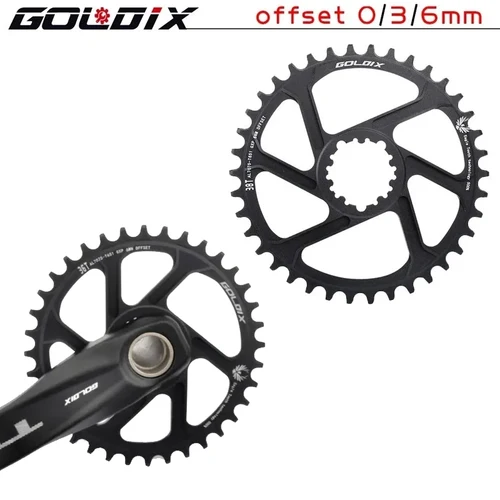 Rueda de cadena de bicicleta GOLDIX 30T/32T/34T/36T/38T rueda de cadena Circular de bicicleta de carretera de montaña NX XX XO 11/12S accesorios de bicicleta