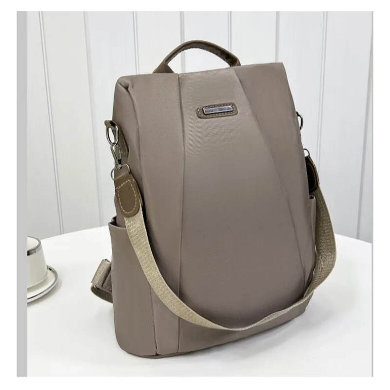 2024 New Korean Fashion Travel Backpack Versatile College Student Backpack Oxford Cloth Backpack for Women
