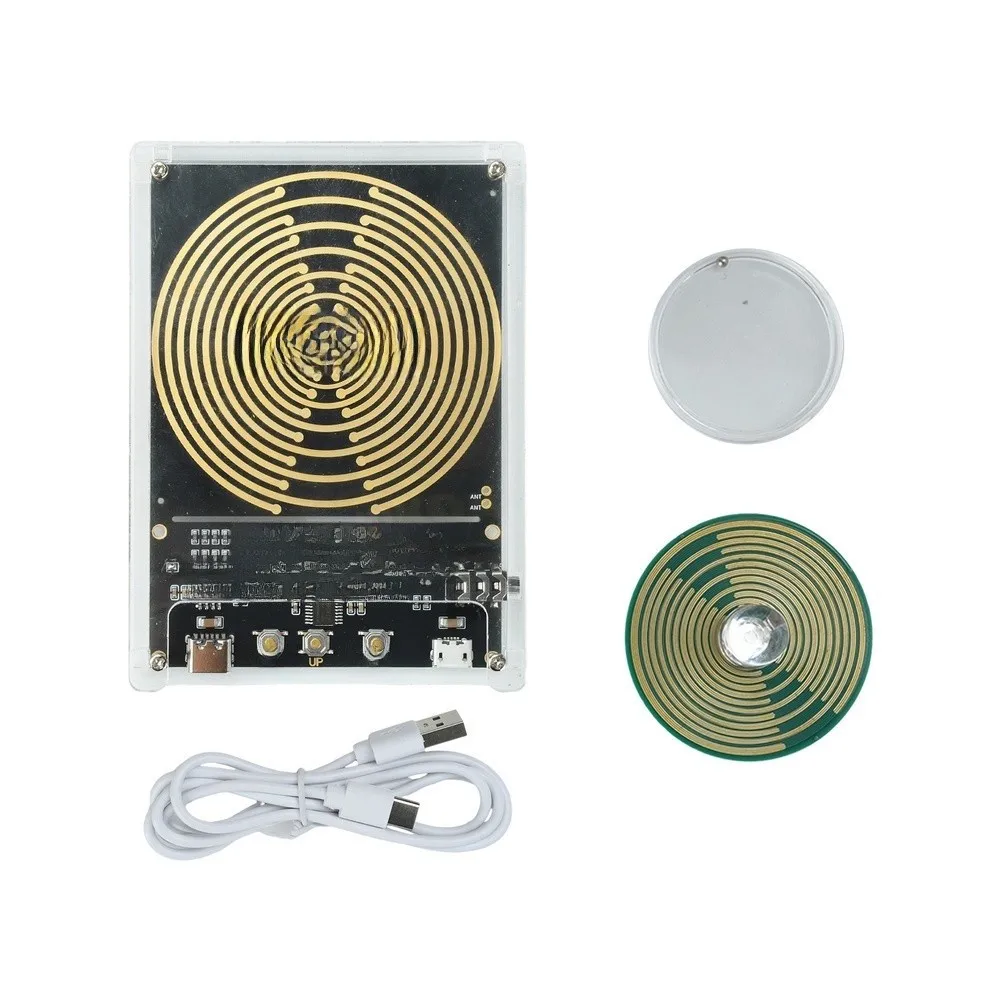 For Schumann Wave Generator Adjustable 0.01-9999Hz Portable Signal Device with AI Chip 3.5mm Jack for Therapy Applications