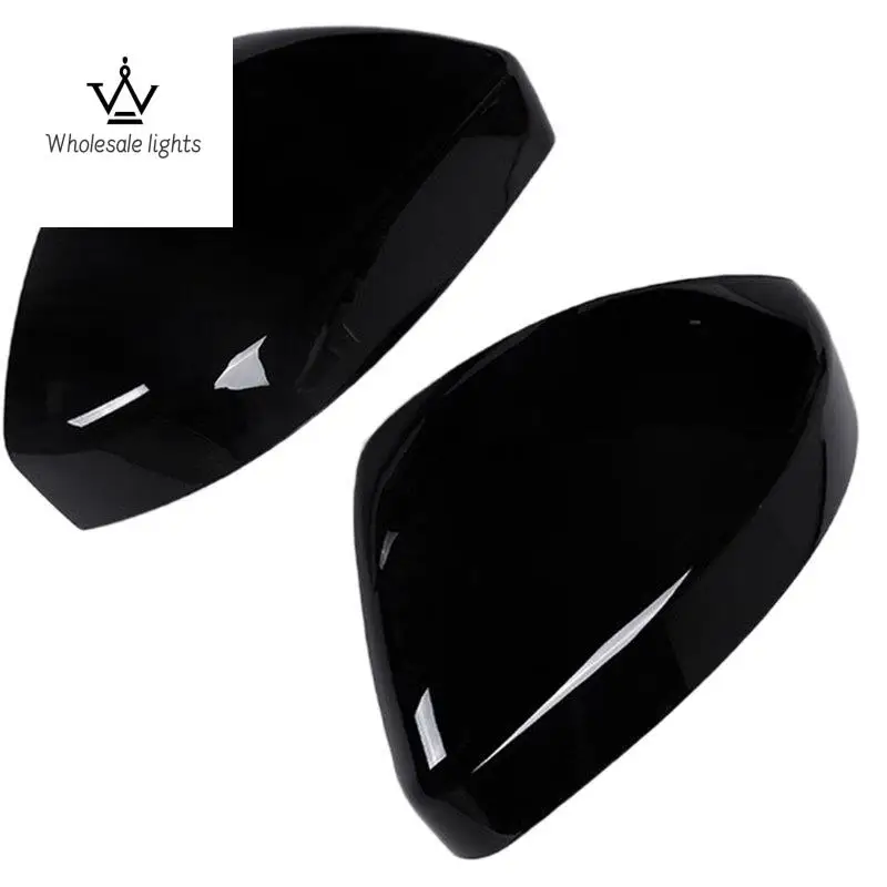 

Автомобильное зеркало заднего вида, декоративные детали для Land Rover Range Rover Evoque Velar Jaguar F-Pace E-Pace 14-2 Piano Black