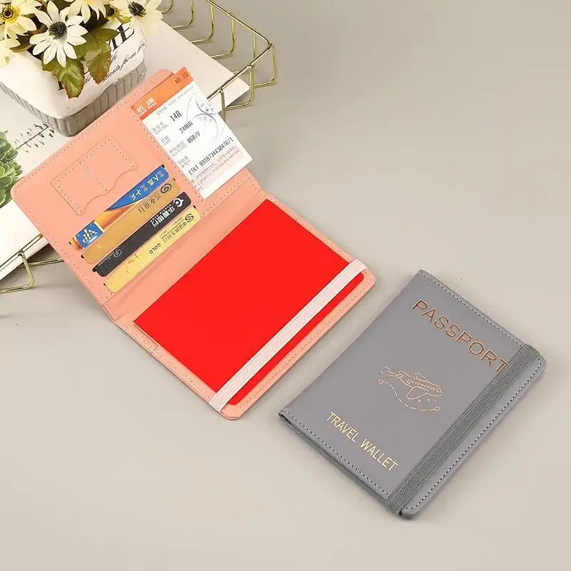 

RFID-держатель для паспорта, дорожный кошелек, многофункциональная обложка для паспорта, обложка для паспорта, держатель для удостоверения личности, держатель для кредитных карт, органайзер для документов