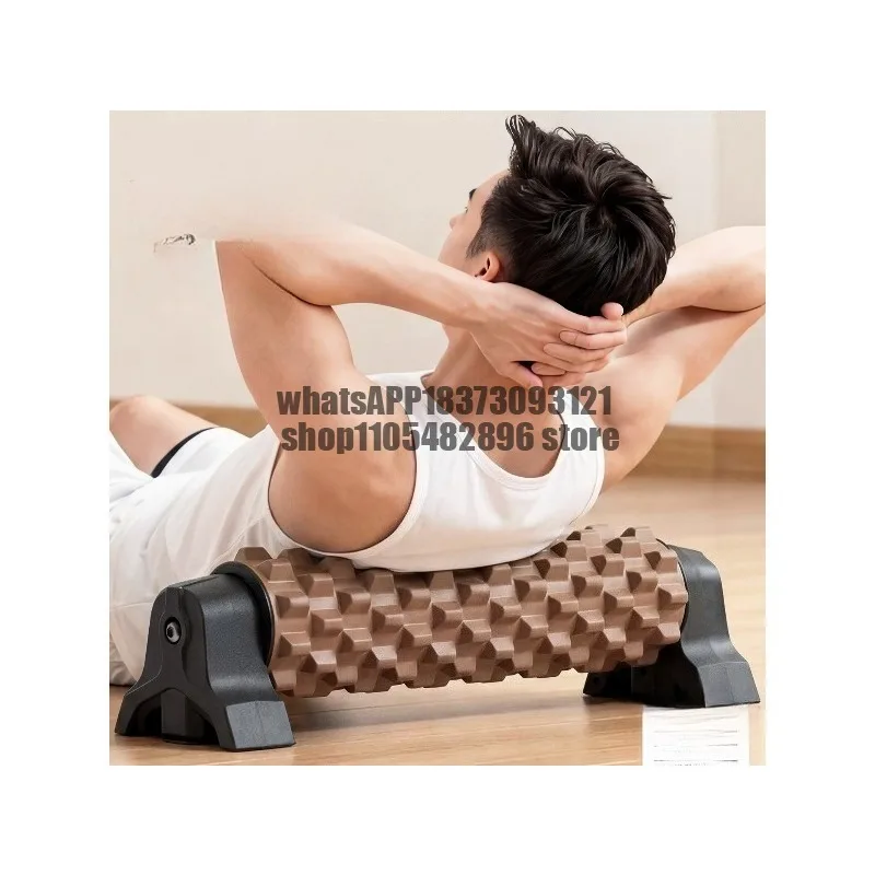 Suction cup fixing bracket solid foam shaft roller back artifact massage roller muscle relaxation