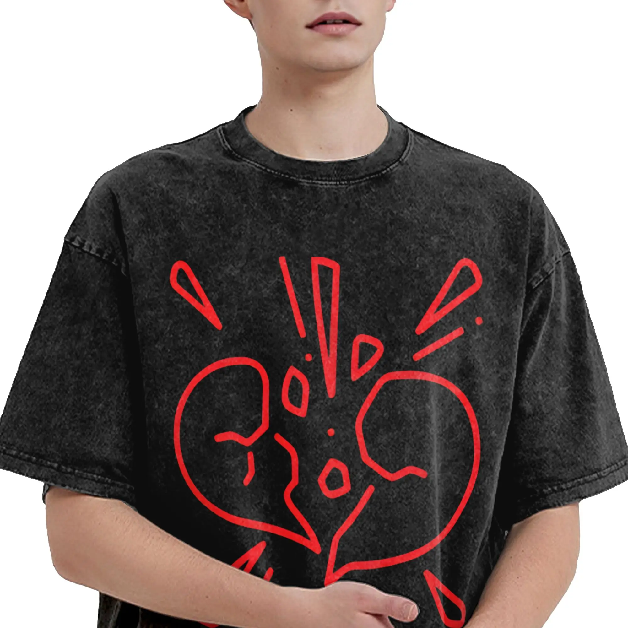 2026 Summer Dani Fernandez spanish  Washed Shirt Outfit Oversize T-Shirt  Men Women Tee Shirt