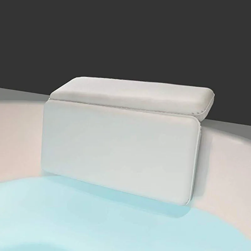 Bath pillow suction cup non-slip PU waterproof sponge bath pillow, bathtub pillow, bathtub cushion