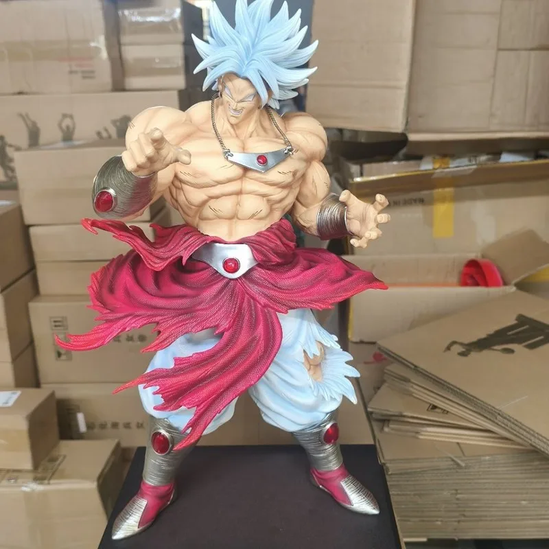 

In-Stock Dragon Ball Super Saiyan Broly Gk Resin Figure Pvc Collectible Model Anime Ornament Desktop Decor Gift For Anime Lovers