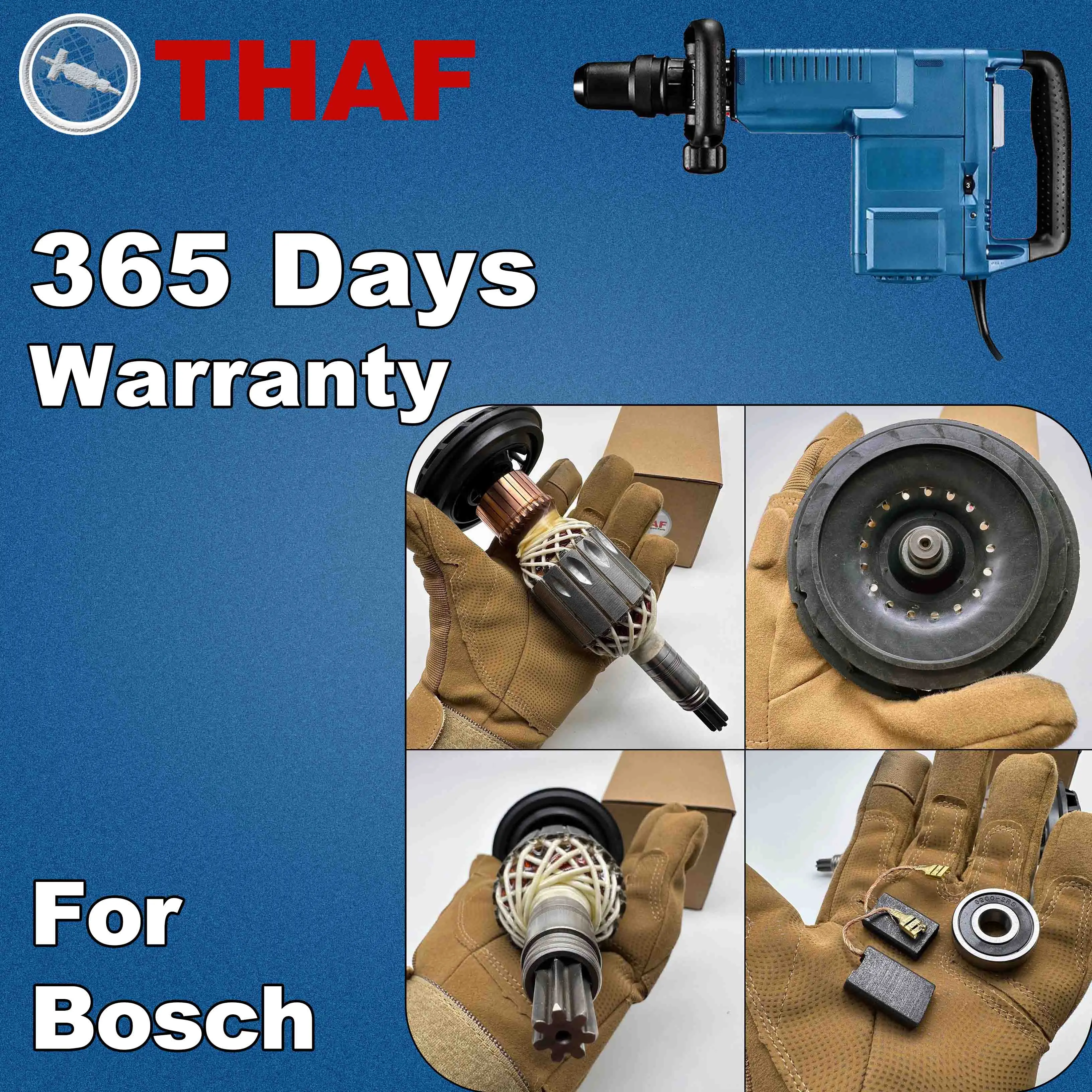 AC 220V 240V GSH11E Armature Rotor For BOSCH GBH11DE Jackhammer Spare Parts Demolition Hammer Breaker GSH 11E GBH 11DE