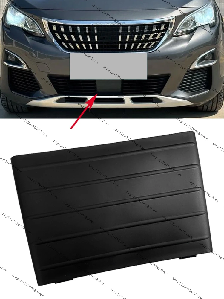 For Peugeot 3008 4008 5008  Citroen C5 2017 2018 2019 Lower Grille Cover Bumpers Lower Middle Grille Blanking Cover 98116922XT