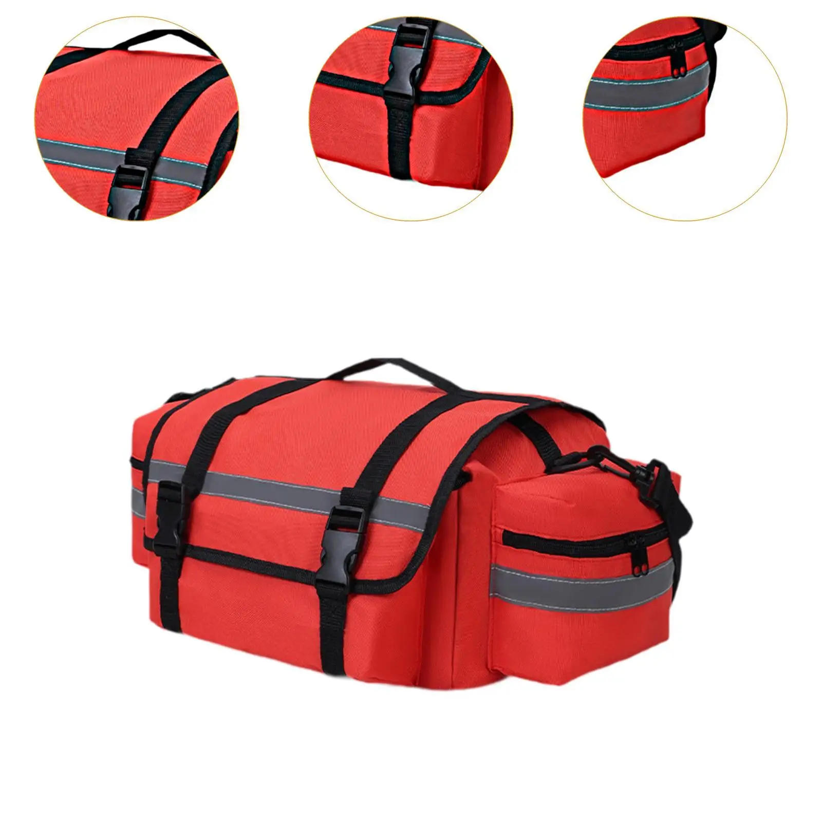 Bolsa de primeiros socorros organizadora de conjunto de emergência à prova d'água para viagens no local de trabalho e caminhadas