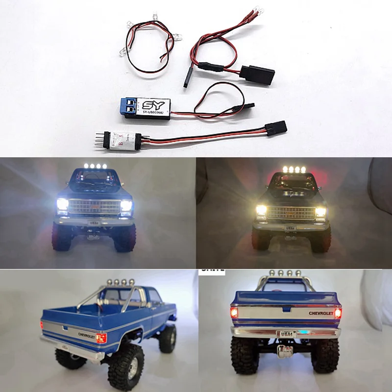 SY-TRX4M K10 Lighting System for 1/18 RC Crawler Traxxas TRX4M TRX-4M K10 Upgrade Parts