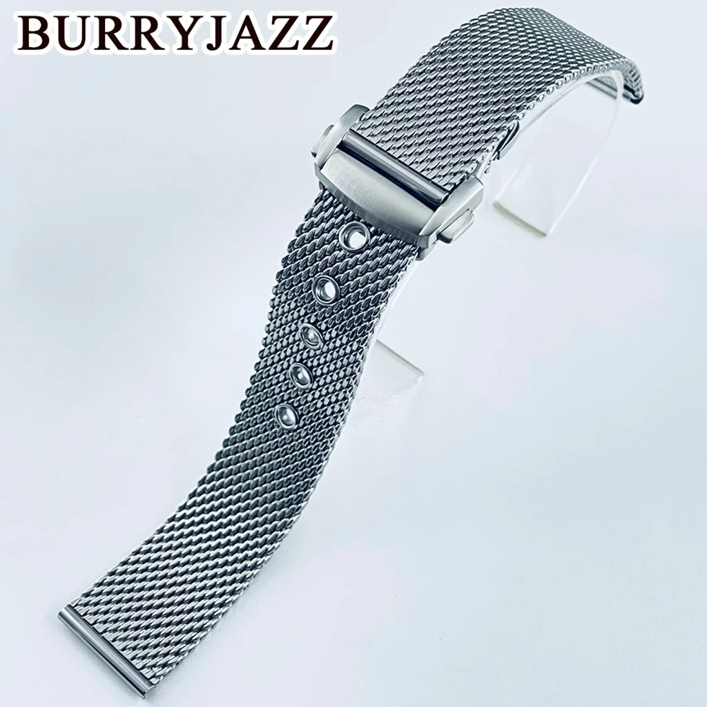 

Ремешок для часов Omega Seamaster из нержавеющей стали, 20 мм, с раскладывающейся застежкой, сетчатым дизайном, серебристый, для деловых часов