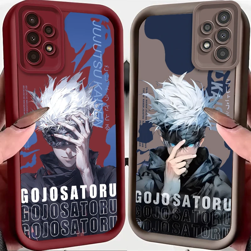 Jujutsu Kaisen Itadori Yuji For Samsung A73 A71 A54 A53 A52 A51 A33 A32 A21S A14 A13 A12 A03 A04 A05 5G Eye Ladder Soft