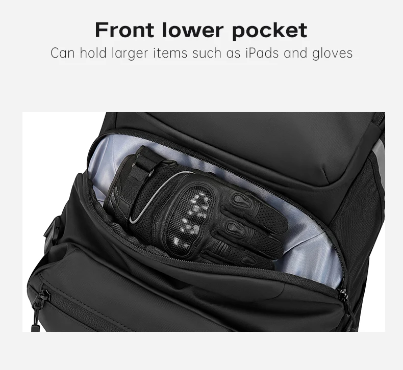 TANGCOOL Convertible Detachable Pocket Backpack Fits 17.3 Inch Notebook Waterproof Ventilated Back Panel Travel Luggage Bag