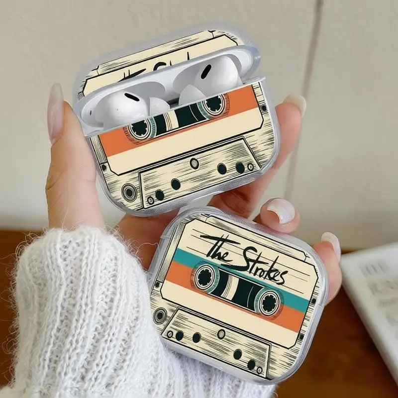 

Vintage Cassette Tape Earphone Case for Airpods 4th 3rd 2 Pro 3 2 Soft Cover for Airpod 2 3 1 Protective Accessorie Shell Fundas