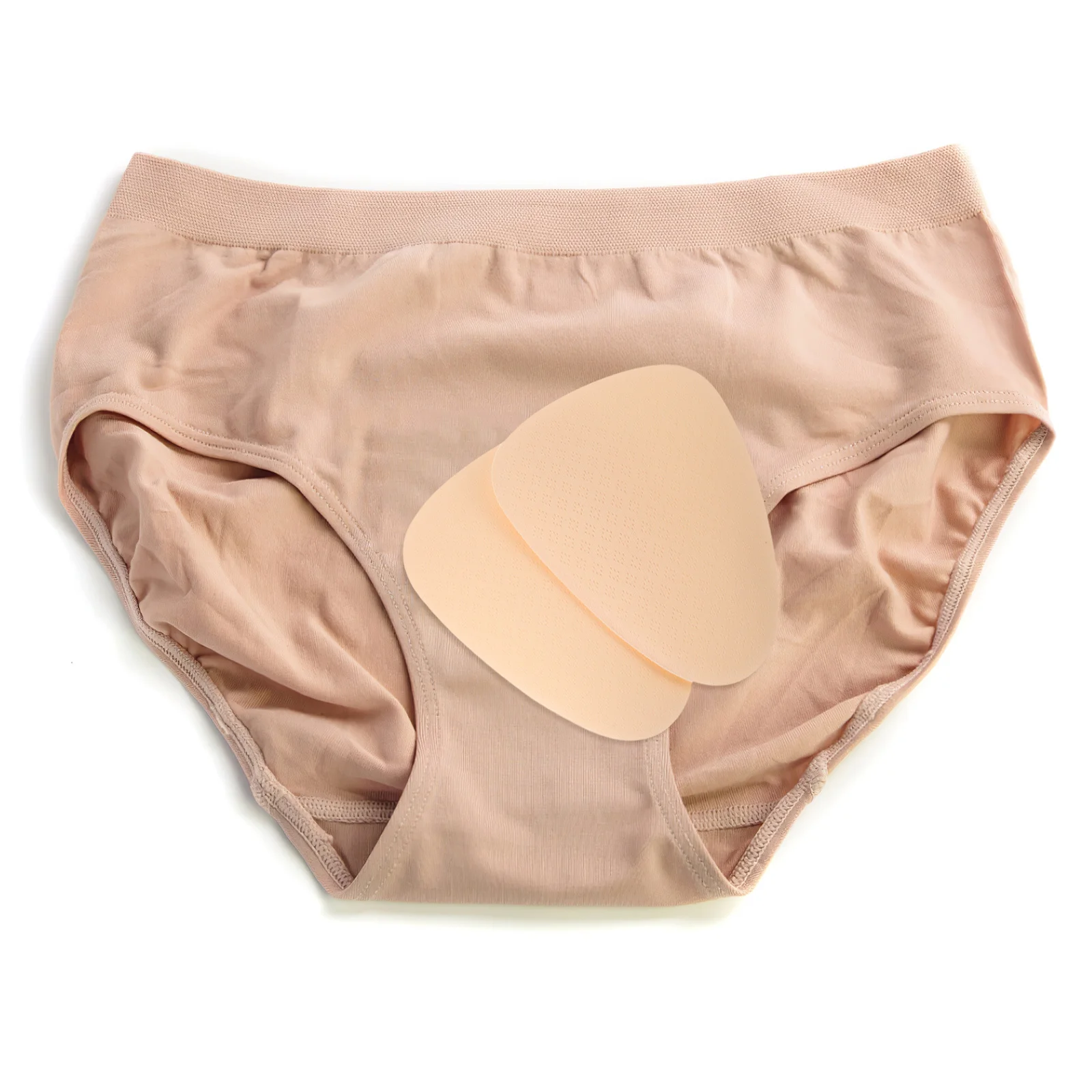 

2 шт., нижнее белье из чинлона, консилер, удобная дышащая частная вставка для штанов для йоги, женское нижнее белье, принадлежности