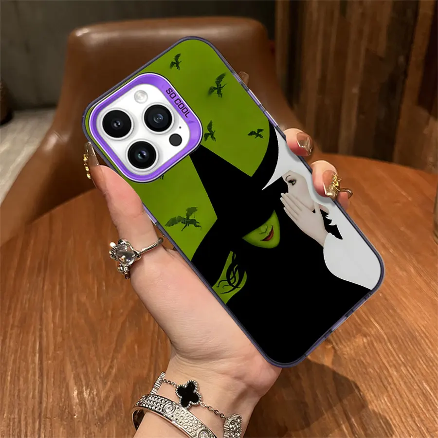 블랙 햇 그린 위치폰 아이폰 17에서 11 프로 맥스 플러스용