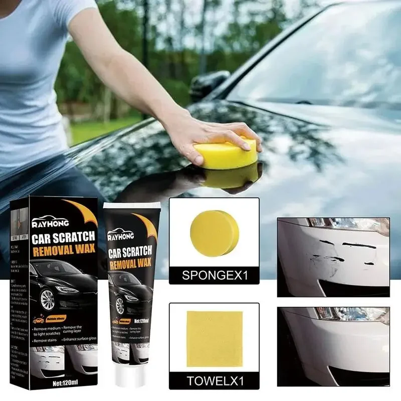 Car Scratch Repair Paste, Scratch Repair Wax for Car, 2024 New Car PaintScratch Repair Remover, Professional Car  Remover Kit