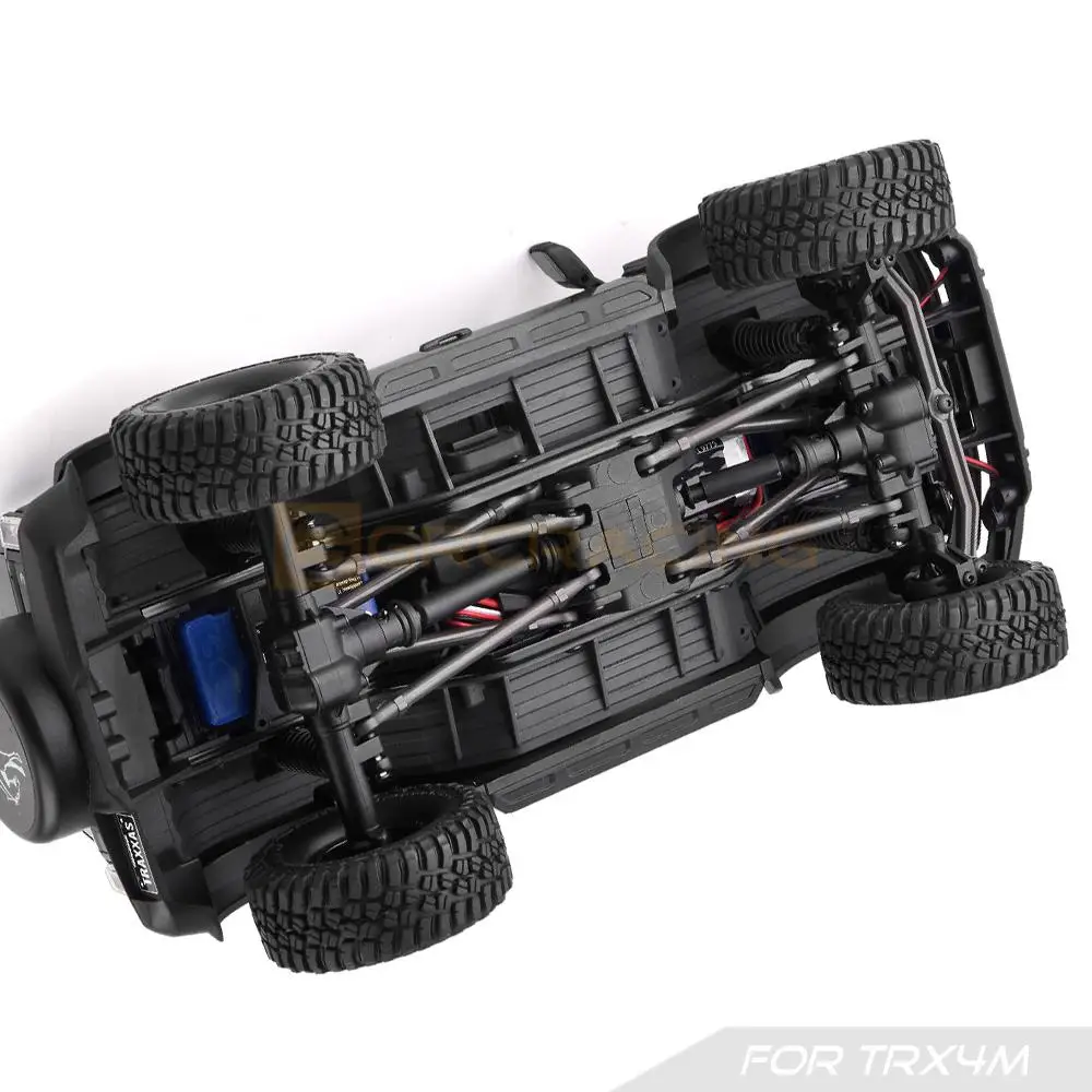 Guardabarros de chasis de impresión 3d para coche, accesorios de actualización para Traxxas Trx4-m Bronco Trx4m Rc Crawler, 1/18