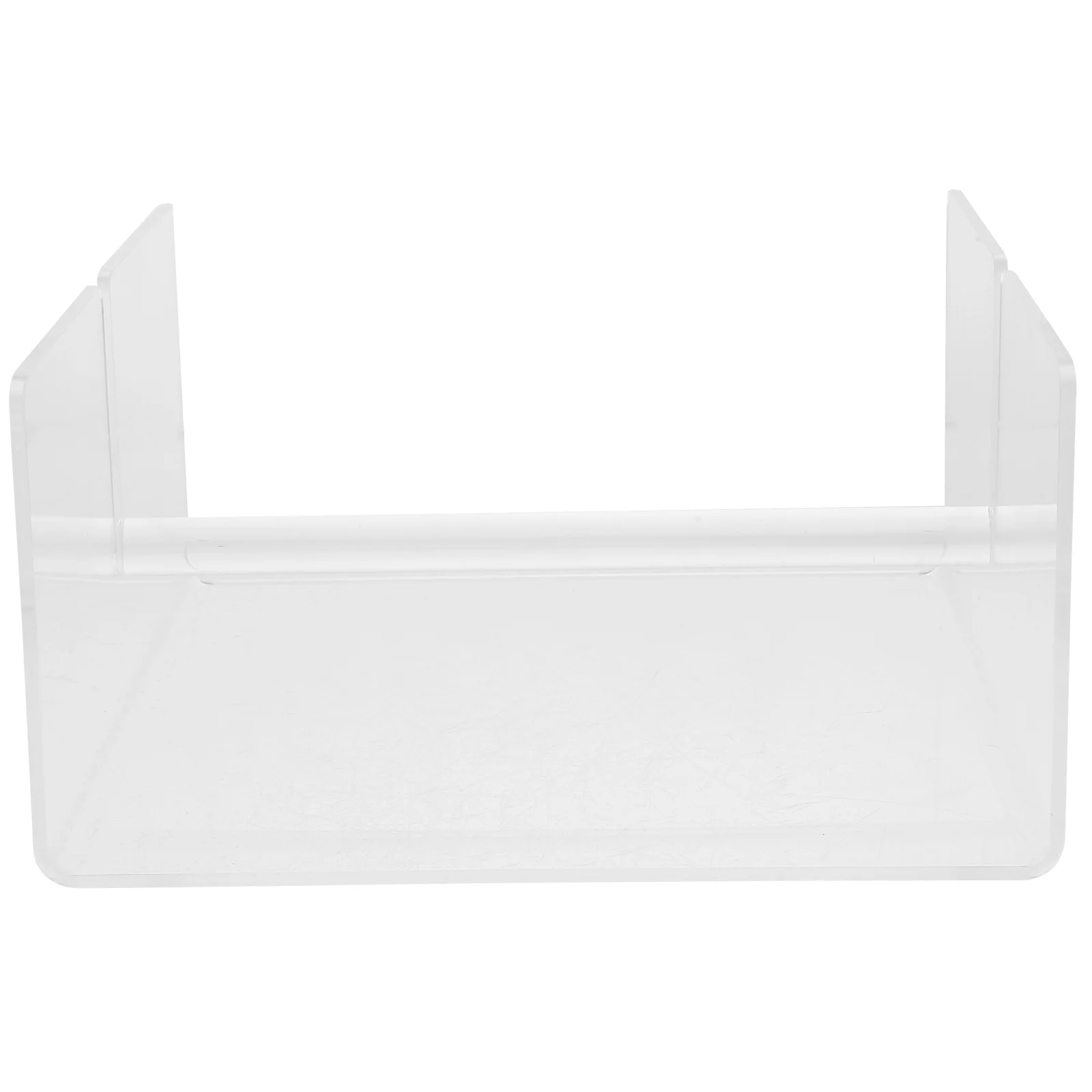 

Practical Clear Acrylic Napkin Holder Tissue Box Multipurpose Tissue Container for Home Office Dining Room