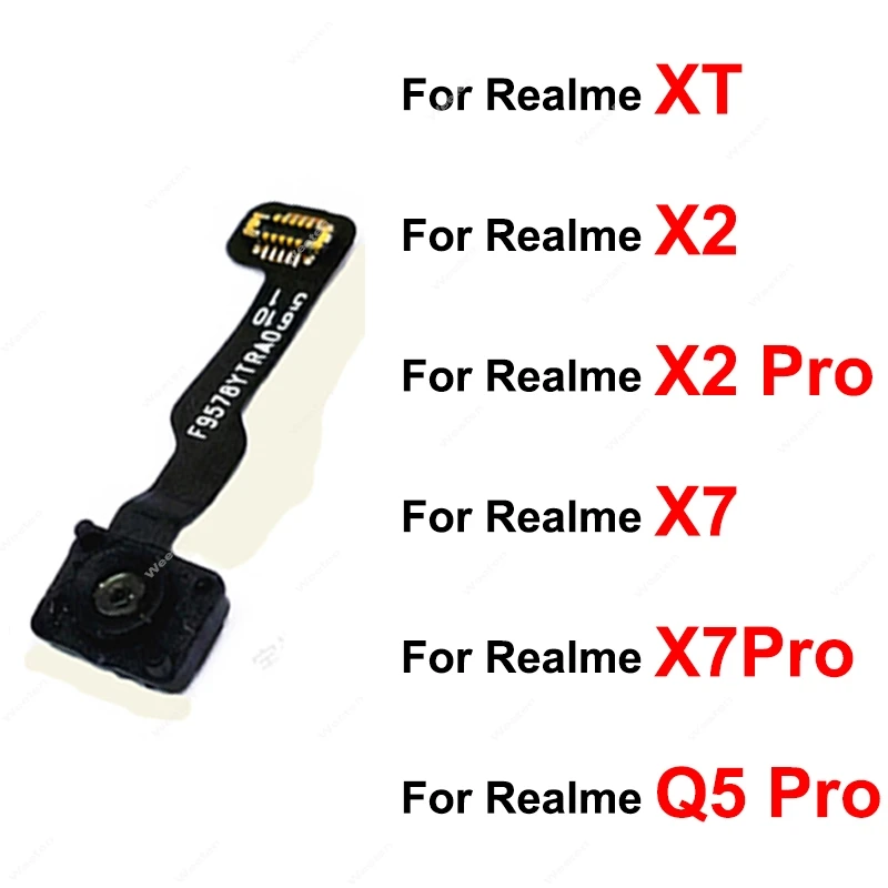 For Realme Q5 Pro X2 Pro X7 Pro Fingerprint Sensor Under Display Return Key Screen Touch FingerPrint Reader Sensor Flex Cable