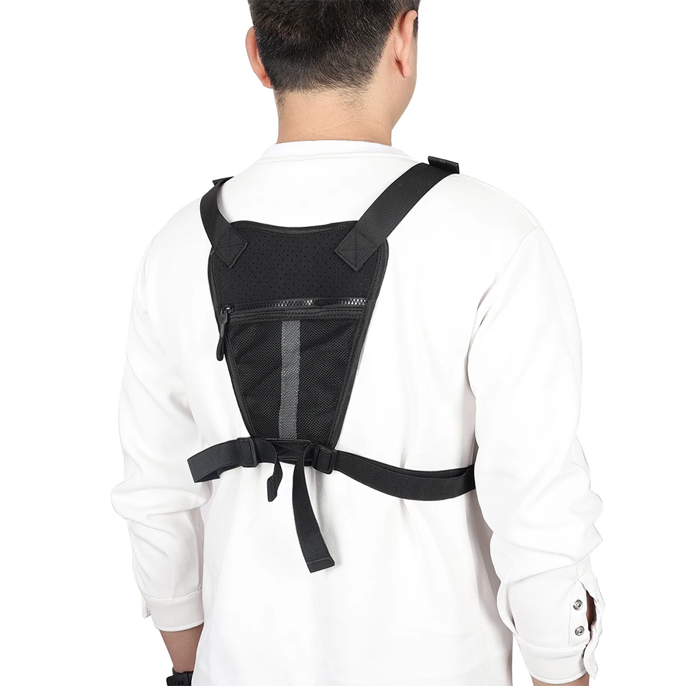 

Unisex Tactical Shoulder Backpack Large Capacity Lightweight Front Vest Bag Breathable Outdoor Cycling Climbing Bag