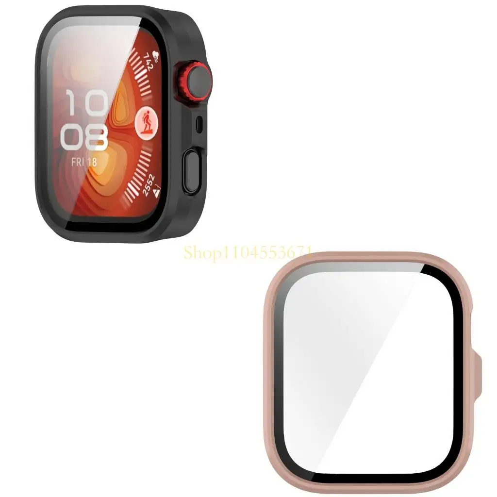 Best Seller Clear Display Shielding Case with Reinforced Shell & Smooth Button Access Suitable for watch fit 4