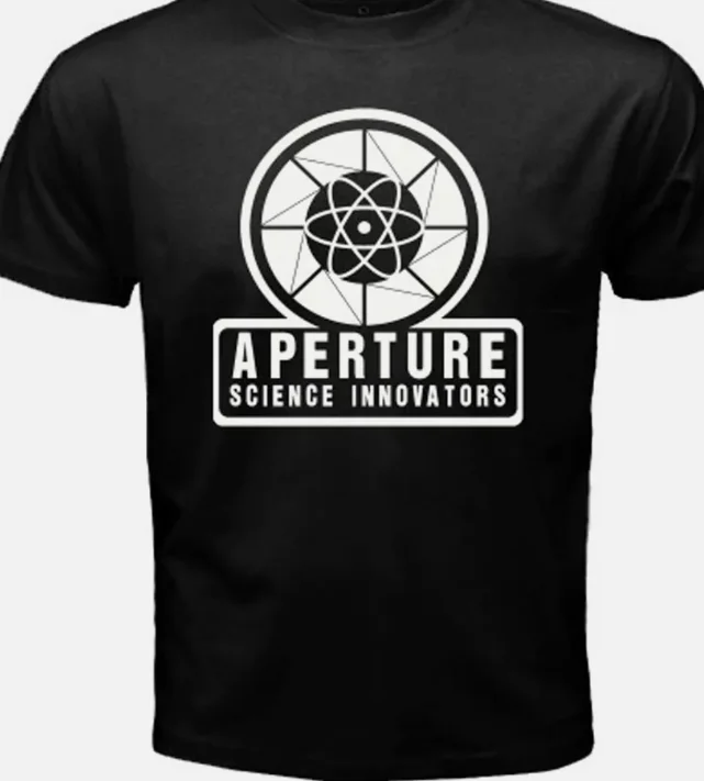 New Aperture Science Innovators Men's Black T-Shirt