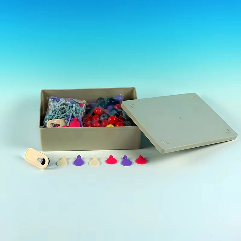 Picture 4: Advanced Chemistry Inorganic & Organic Molecular Model (307 PCS) Molecular Models Kit with Atoms, Bonds, Organic Inorganic Model
