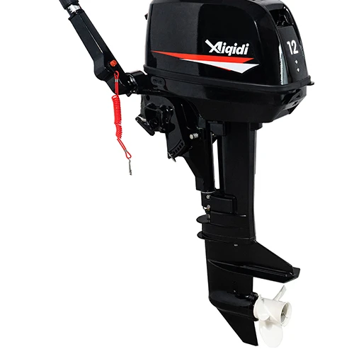 Engine 2 Stroke 8.8kw 1100rpm Outboard Marine Engine T12 12HP