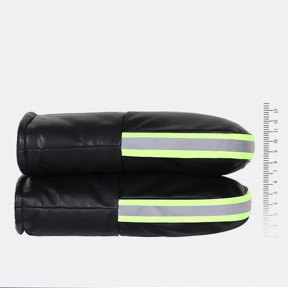 Unisex Thick Handlebar Covers Wind Proof Reflective Handle Bar Gloves Fashion Safety Universal Motorcycles Scooters Riding