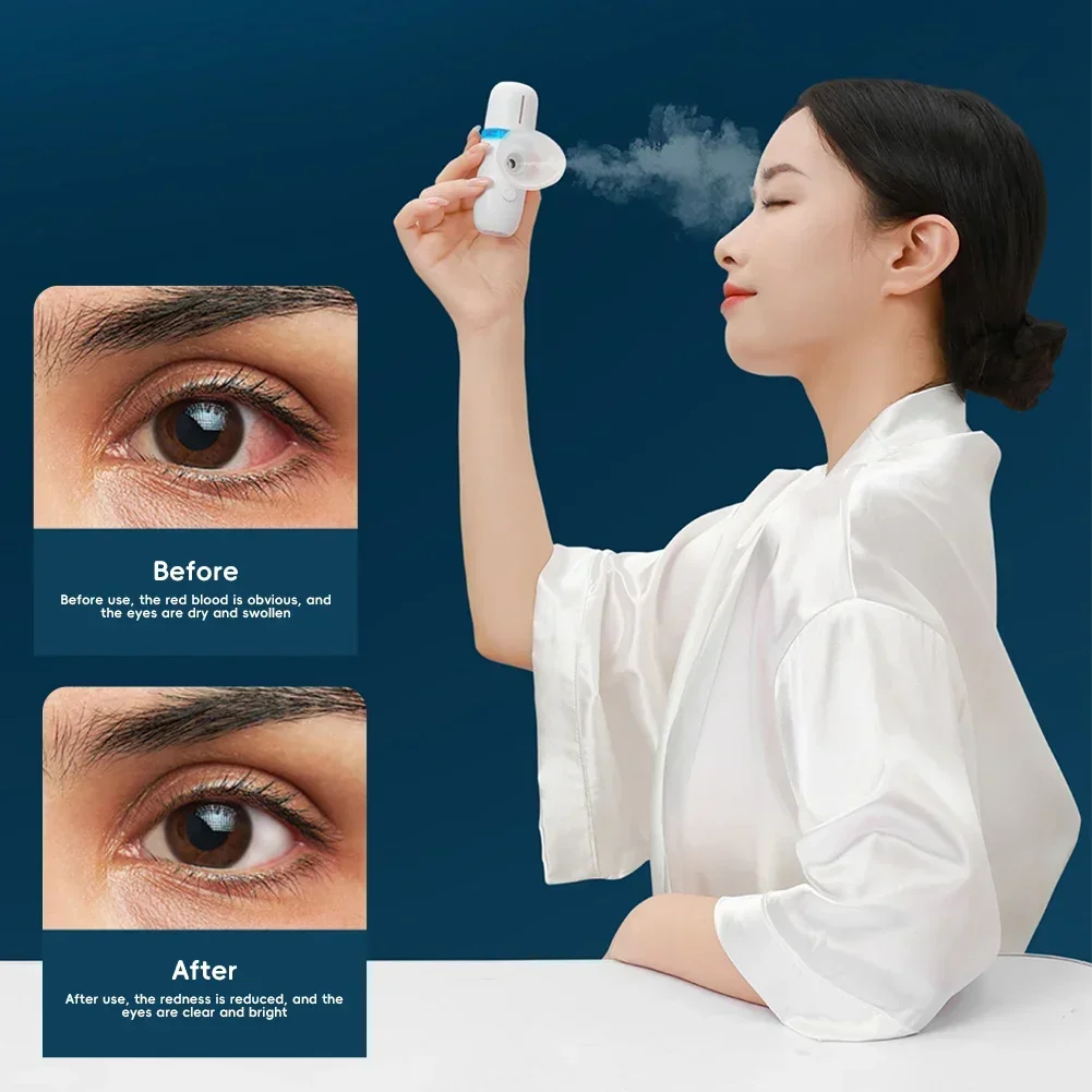 Ultrasonic Nano Nebulizer Eye Care Device MINI Eye Care Device Relieves Dry Eyes and Provides Eye Care Eye Health Care