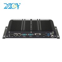 Fanless Industrial Mini PC i7-1165G7 2x DDR4 slots M.2 NVMe 2x 2.5GbE LAN RS232 RS485 GPIO Support WiFi 4G 5G LTE 9V-36V Input