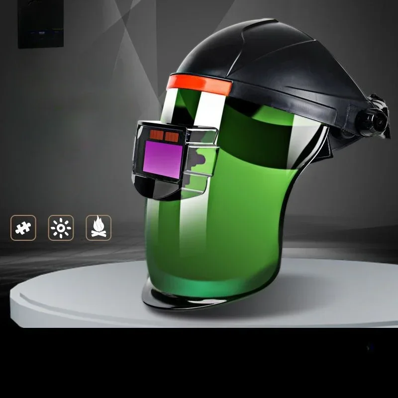 Auto Darkening Welding Helmet Mask, Adjustable Shade, Solar Powered Welding Glasses, Welder Cap Masks