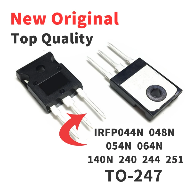 5 Pieces IRFP044N IRFP048N IRFP054N IRFP064N IRFP140N IRFP240 IRFP244 IRFP251 PBF NPBF TO-247 Chip Integrated Circuit Original