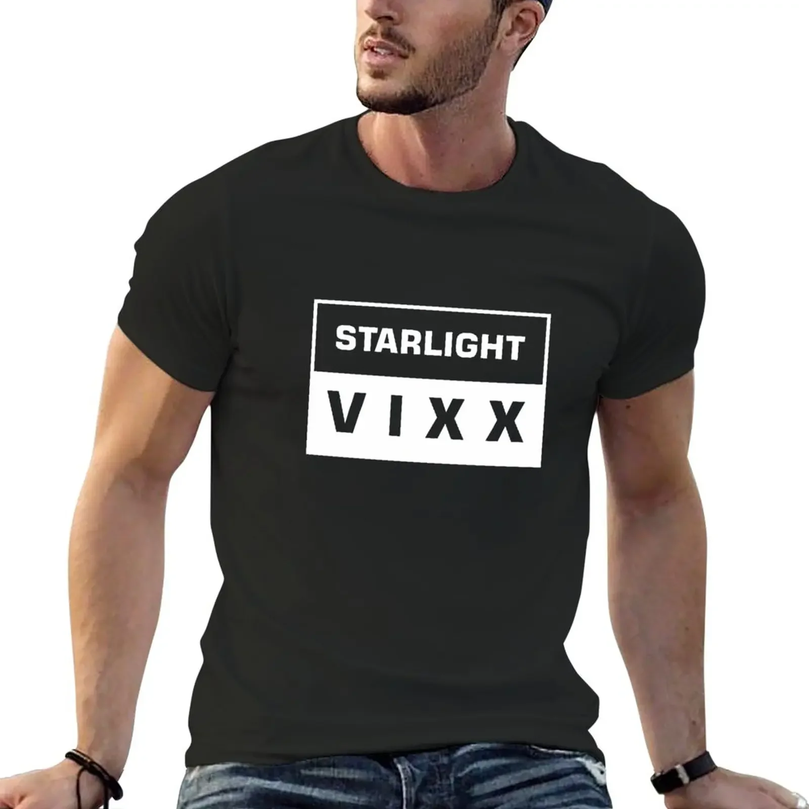 VIXX - STARLIGHT T-Shirt summer top plus size tops anime clothes mens graphic t-shirts