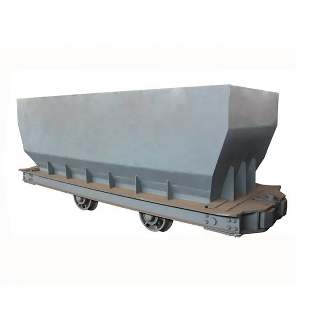 High Quality Mining Cars Bottom-Dump Truck Unloading Shuttle Cart Bottom Mine Car
