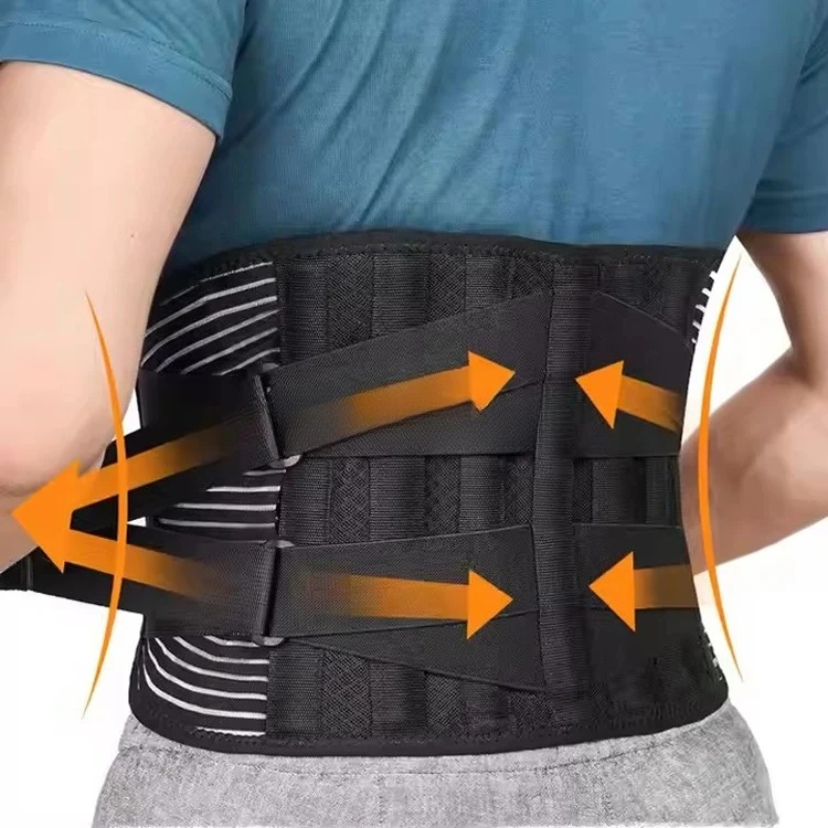 Back Braces Waist Belt Men Women Work Lower Back Pain Relief Breathable Anti-skid Spine Lumbar Support Belt