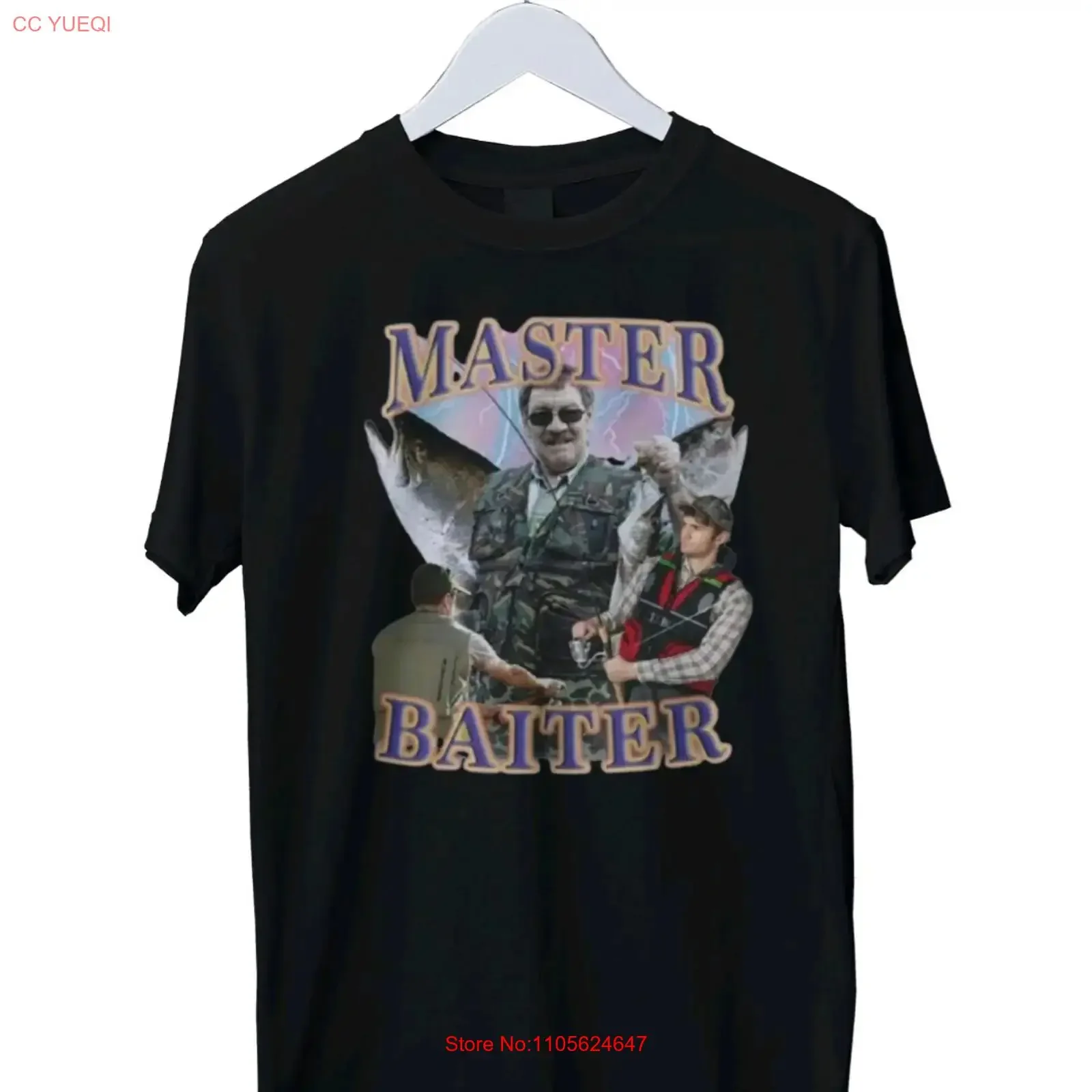 Master Baiter Print Mens T Shirt S M L XL 2 3 4 long or short sleeves vintage Washed Slightly Soft Breathable fashion
