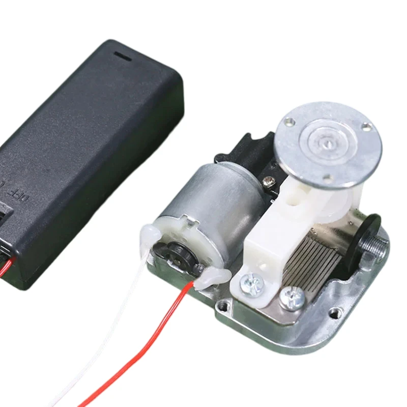 1x Yunsheng Movement Music Boxes 18Tones DIY Electric Rotation Music Box for Toys and Dolls Happy Birthday Not with AA Battery