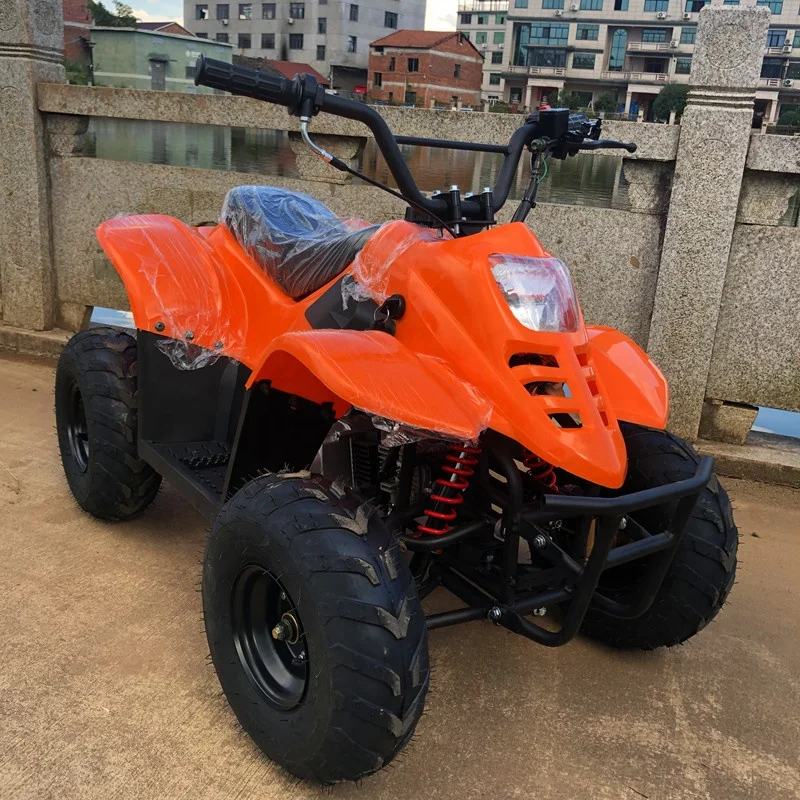 High Quality JINBANG Kids' 4 Wheeler Quad Bike ATV Automatic Chain Drive 110cc 2WD 500-800W Gas/Diesel Electric Start 4-Stroke