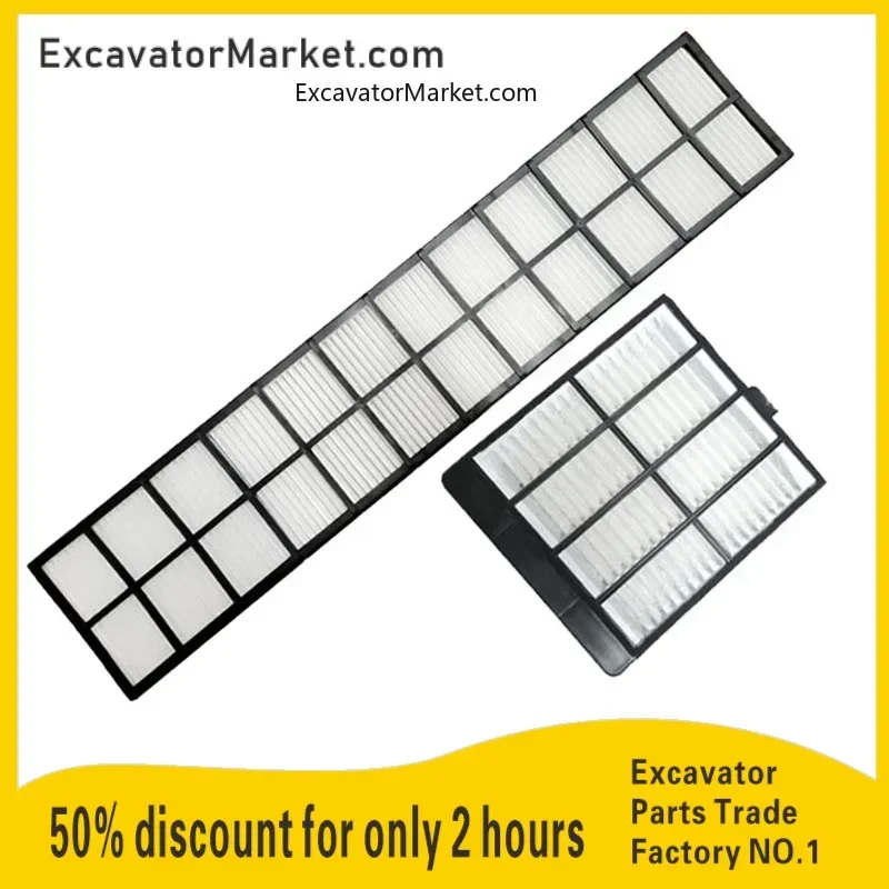 

For excavator Caterpillar CAT 312 320 323 324 325 329 336D2 D2L built-in external air conditioner filter Excavator Spare